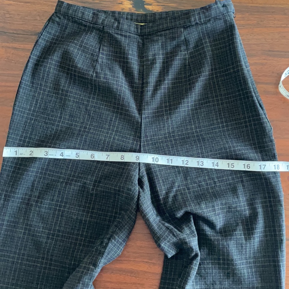 High Rise Plaid Pants - Picture 10 of 13